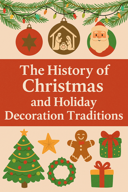 The History of Christmas and the Evolution of Holiday Decorations