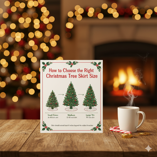 How to Choose the Right Christmas Tree Skirt Size