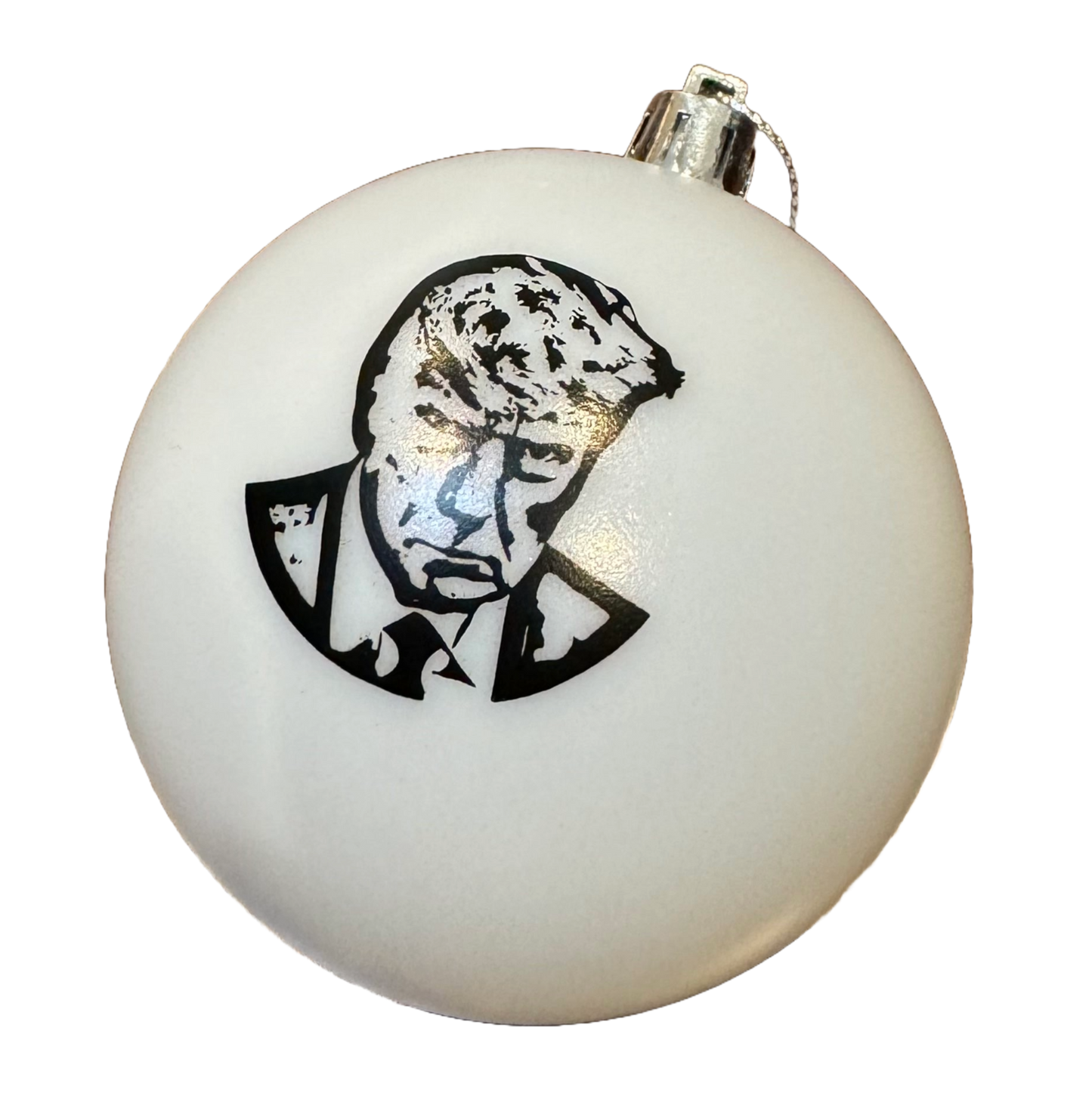 Trump 2028 Christmas Ornament Mugshot, President Mugshot Ornament Ball for Christmas Tree