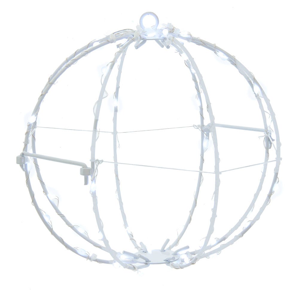 Kurt S. Adler AD1019CW Sphere Lights, Cool White