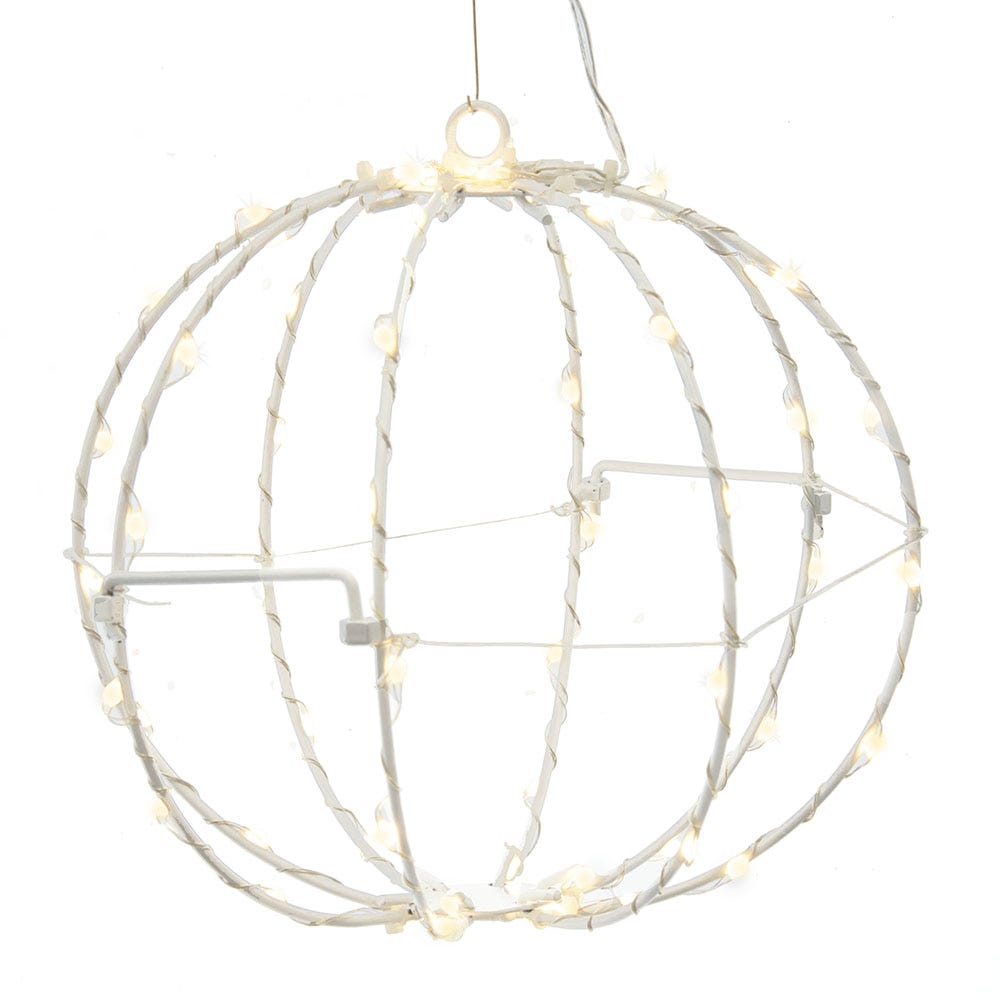 Kurt S. Adler AD1019WW Sphere Lights, Warm White