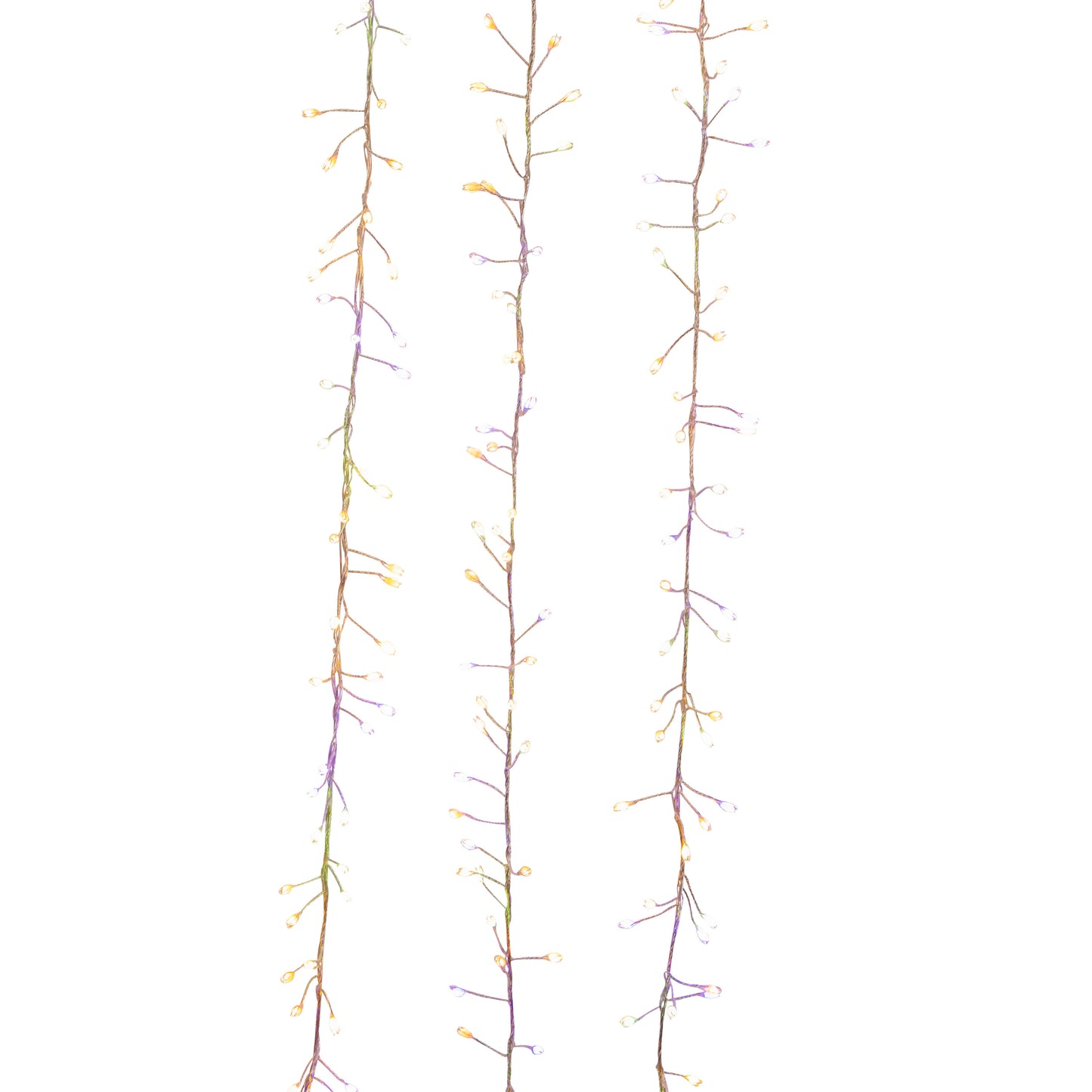 300-Light 9.8 ft Dual-Color LED Cluster Garland | Kurt Adler