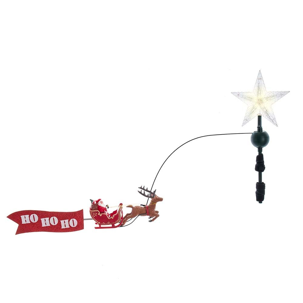 Kurt S. Adler AD3001 Lighted Treetopper, Multi-Colored