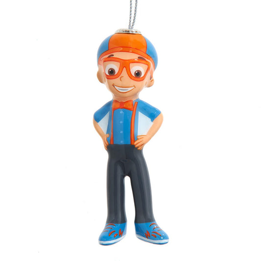 Kurt Adler 3.5 inch Blippi Decoupage Ornament