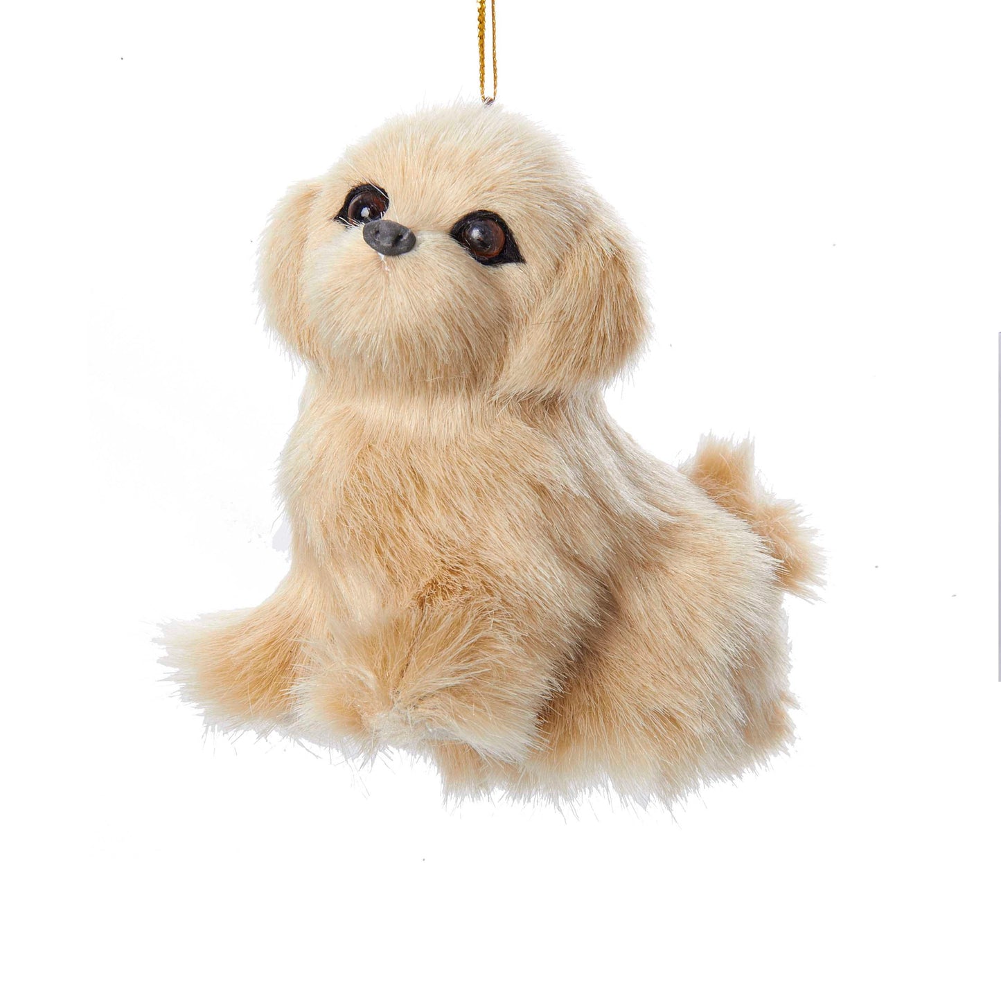 Plush Golden Retriever Dog Ornament C4692GO New