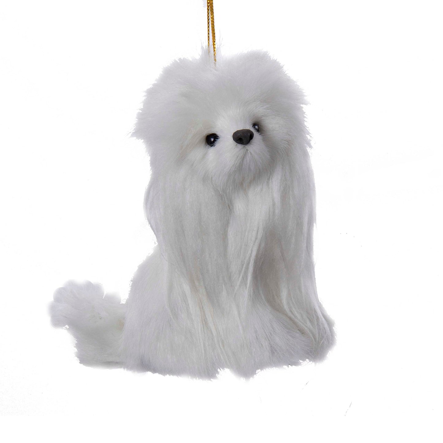 Plush Poodle Dog Ornament C4692PO New