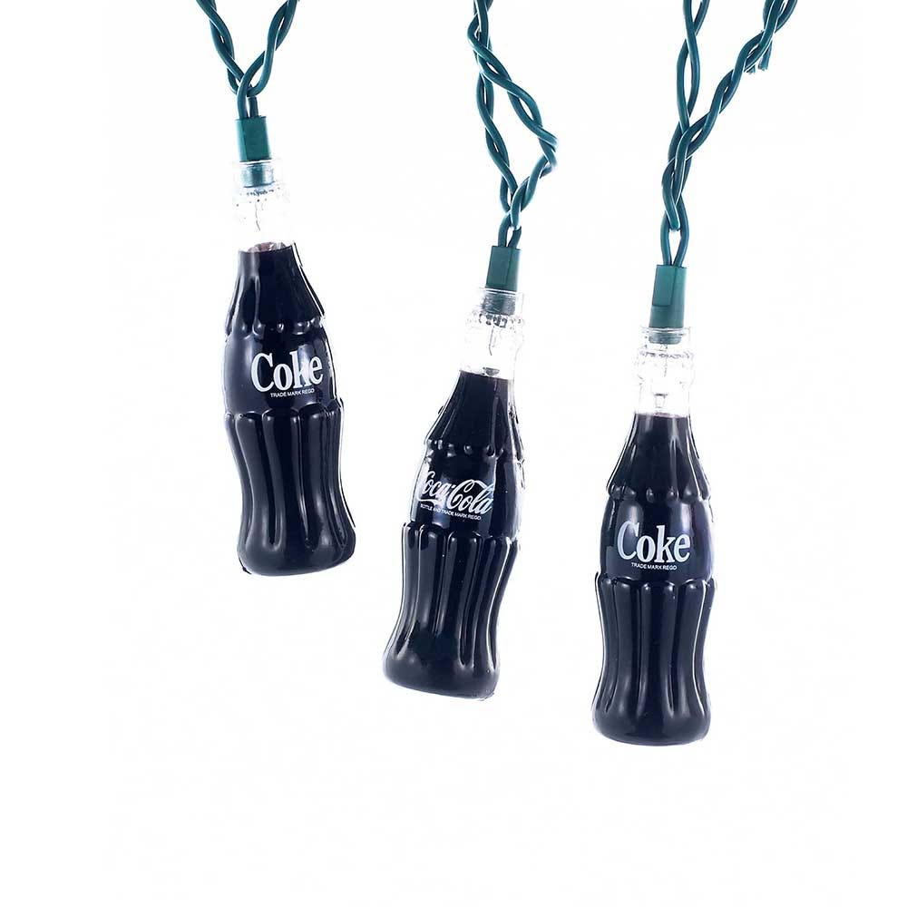 Kurt Adler CC5801 Coke Bottle Light Set, 10 Light