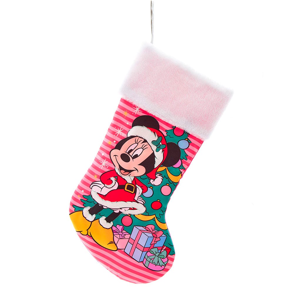 Disney© Minnie Mouse With Tree Stocking,1 pc
