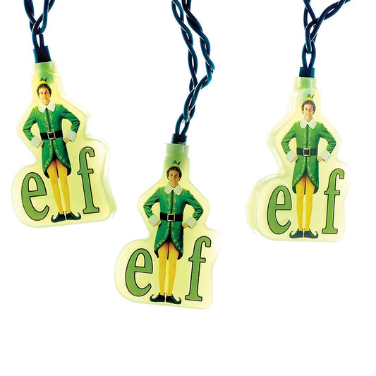 Kurt Adler Elf UL 10-Light The Movie Light Set