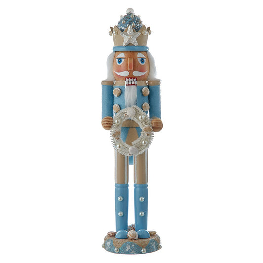 Kurt Adler 15-inch Wooden Beach Nutcracker