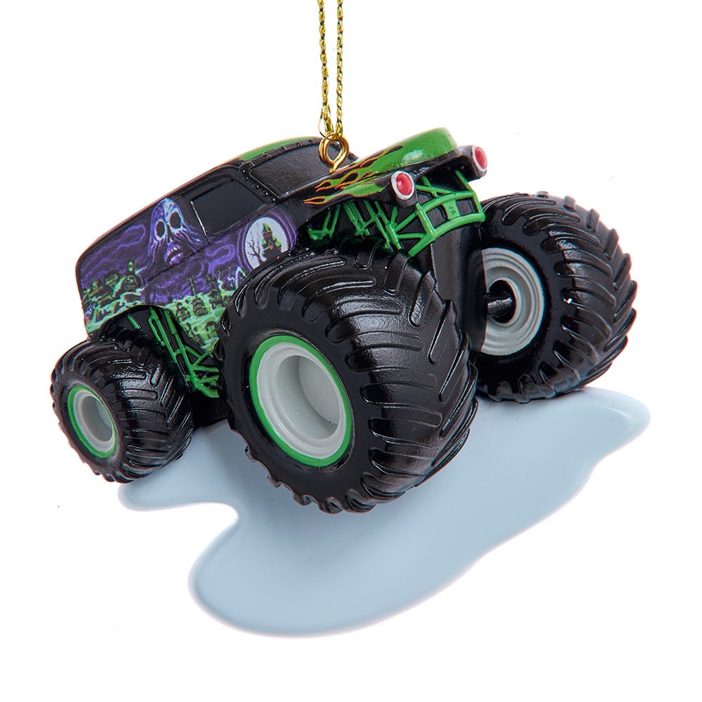 Monster Jam® Grave Digger Ornament For Personalization