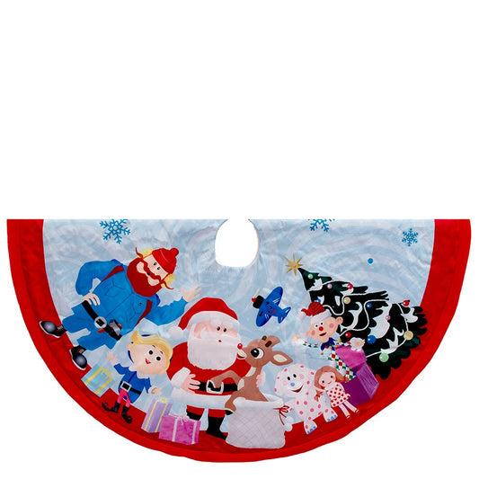 48-Inch Rudolph The Red-Nosed Reindeer® and Friends Tree Skirt