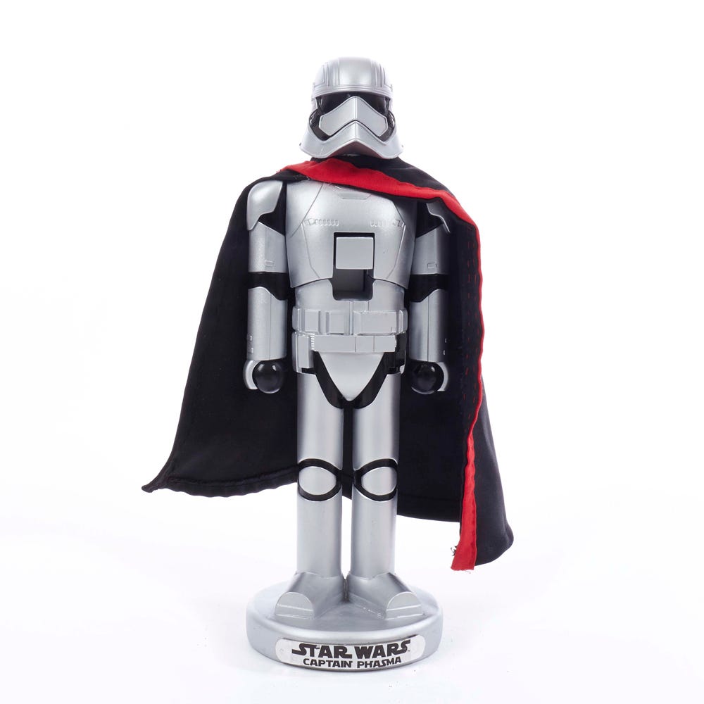 Kurt S. Adler 10" Star Wars Captain Phasma Nutcracker, Multicolor