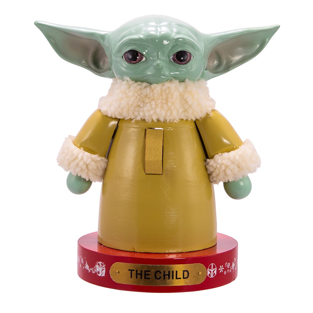 STAR WARS Kurt S. Adler 8.5-Inch The Child Nutcracker, Multicolor, One Size
