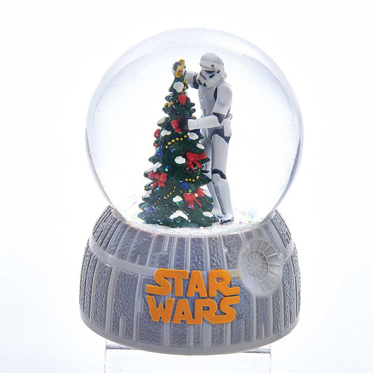 Kurt Adler 100mm Musical Stormtrooper Decorating Christmas Tree Waterglobe (SW8162)