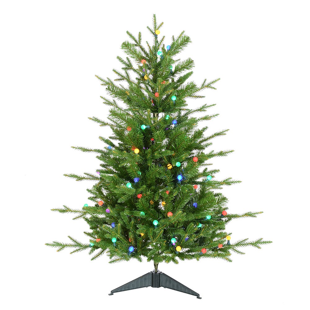 3' Timberland Pre-Lit G15 LED Christmas Tree (Multi-Color) | Kurt Adler