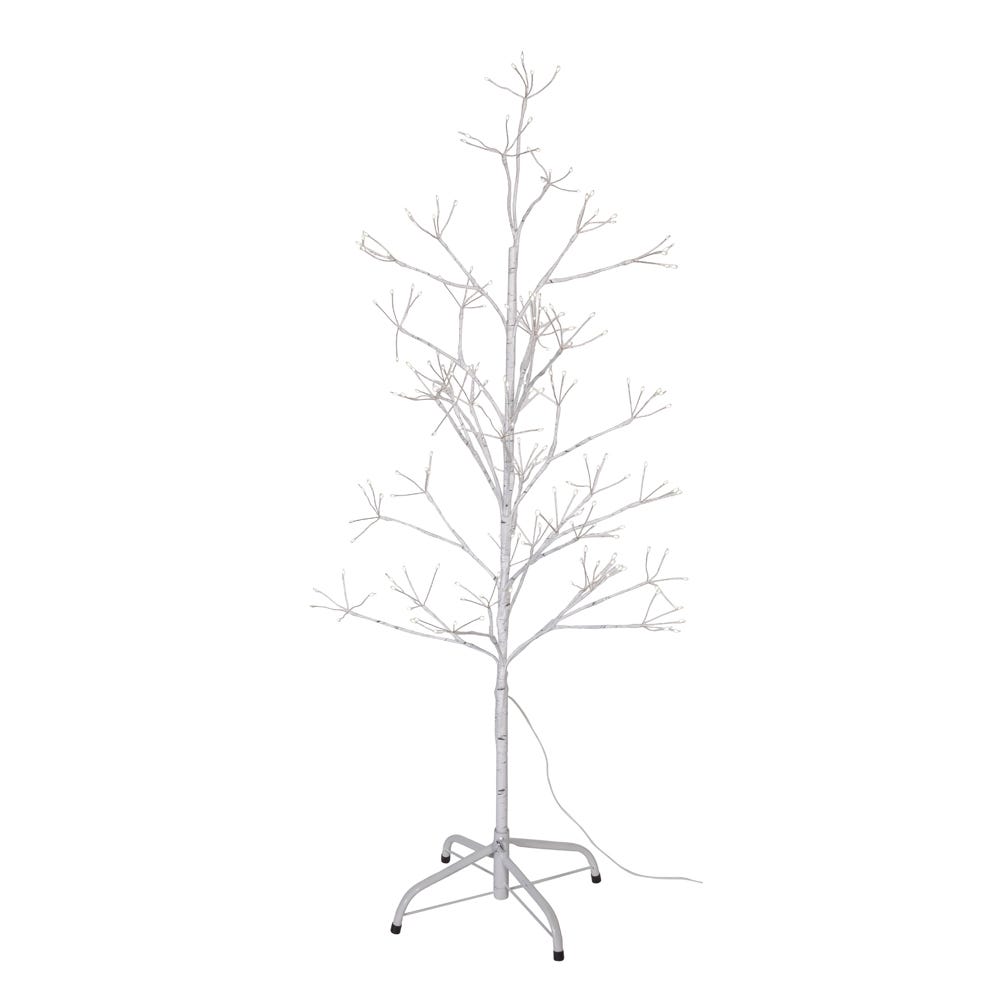 4' White Birch Tree with Warm White 8-Function Fairy LEDs | Kurt Adler