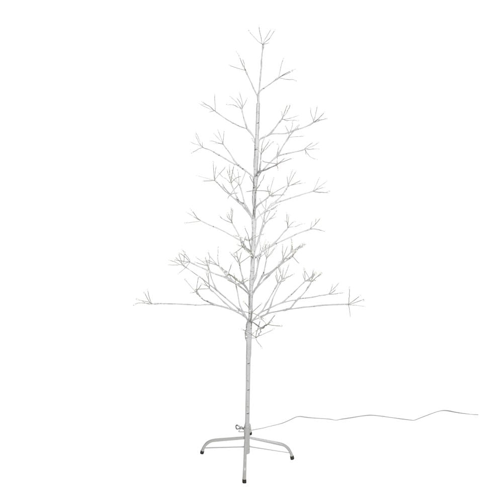 5' White Birch Tree with Warm White 8-Function Fairy LEDs | Kurt Adler