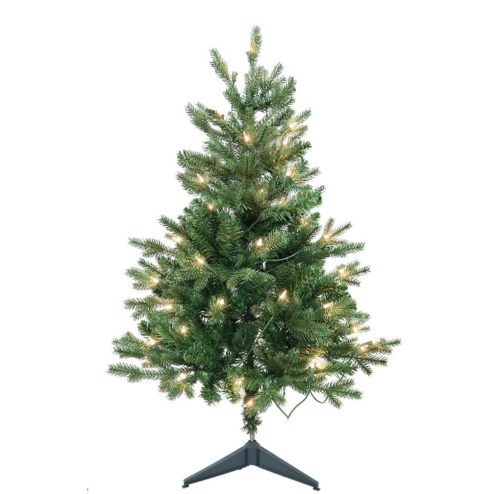 3' Pre-Lit Clear Incandescent Jackson Pine Tree | Kurt Adler