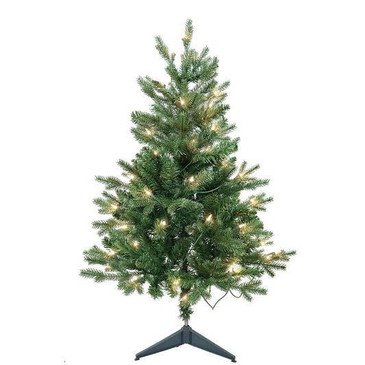 3' Pre-Lit Clear Incandescent Jackson Pine Tree | Kurt Adler