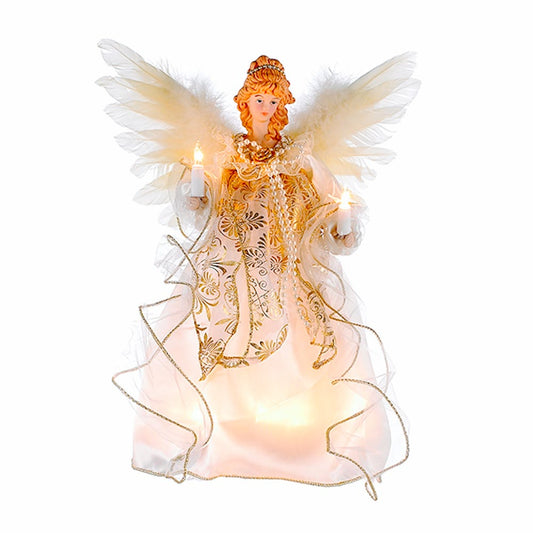 Kurt Adler Illuminated Angel Treetop