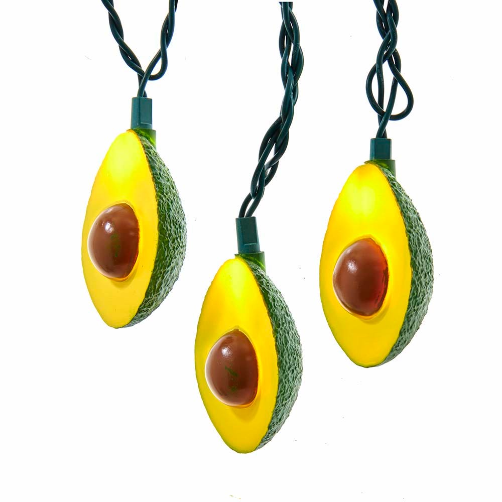 Kurt S. Adler UL4337 Novelty Lights, Green, Yellow, Brown