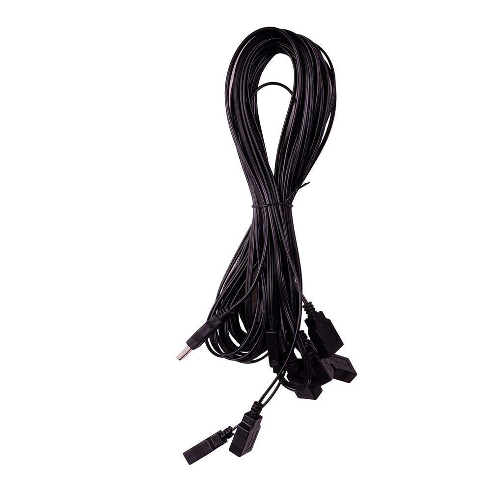 6-Port USB Power Extension Cord for Holiday Lights | Kurt Adler