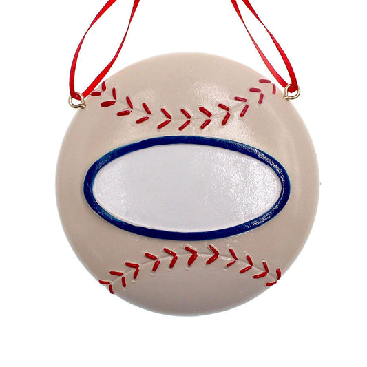 Baseball Ornament For Personalization