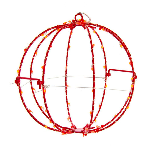 Kurt S. Adler AD1019R Sphere Lights, Red