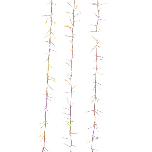 300-Light 9.8 ft Dual-Color LED Cluster Garland | Kurt Adler