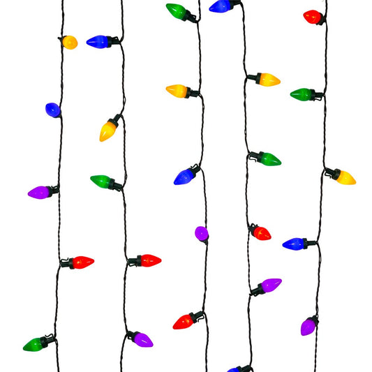 100-Light C7 Multi-Color LED String Lights, Multi-Function | Kurt Adler