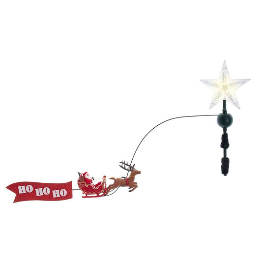 Kurt S. Adler AD3001 Lighted Treetopper, Multi-Colored