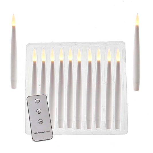 Kurt S. Adler BAT1701 Novelty Candle, White