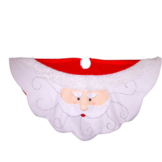 Kurt S. Adler, Inc. C7566 Kurt Adler 52" Santa Treeskirt