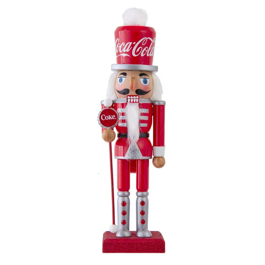 Coca-Cola Kurt S. Adler 10-Inch Wooden Nutcracker, Multicolor (CC6202)