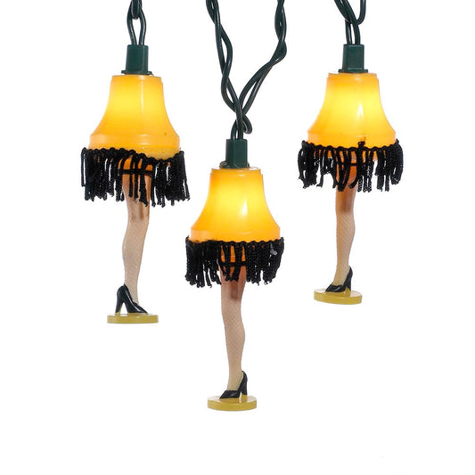 A Christmas Story Kurt Adler UL 10-Lights Leg Lamp Light Set (CS9141)