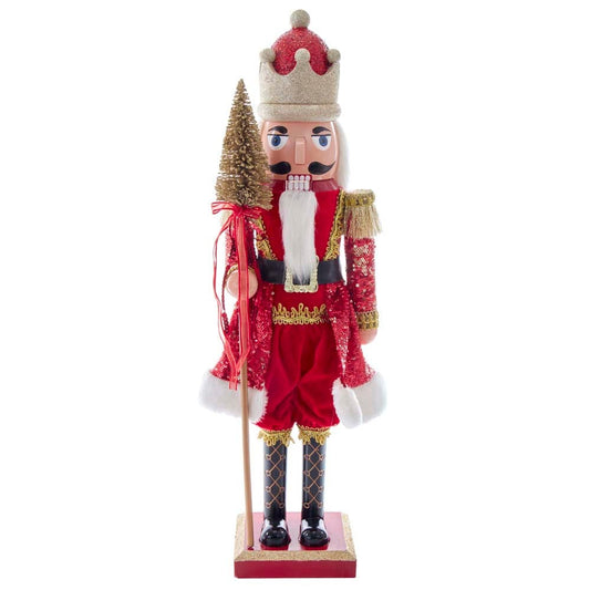Kurt S. Adler 24-Inch Plastic Red and Gold King Nutcracker