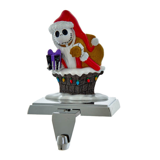 Disney Nightmare Before Christmas Jack in Chimney Stocking Holder, 6.5-Inch, Multi-Colored