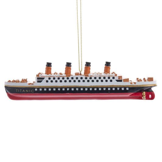 "Titanic" Boat Ornament