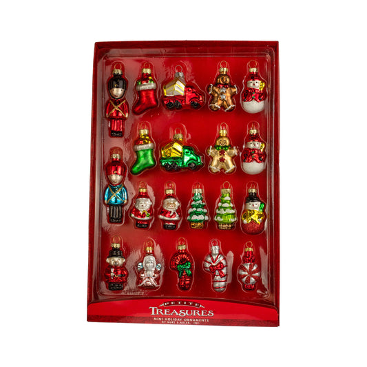 2" Glass Ornament Set, 20 Pieces | Kurt Adler