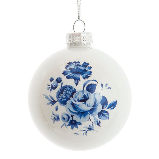 Kurt S. Adler GG0966 Ornament Set, Blue, White