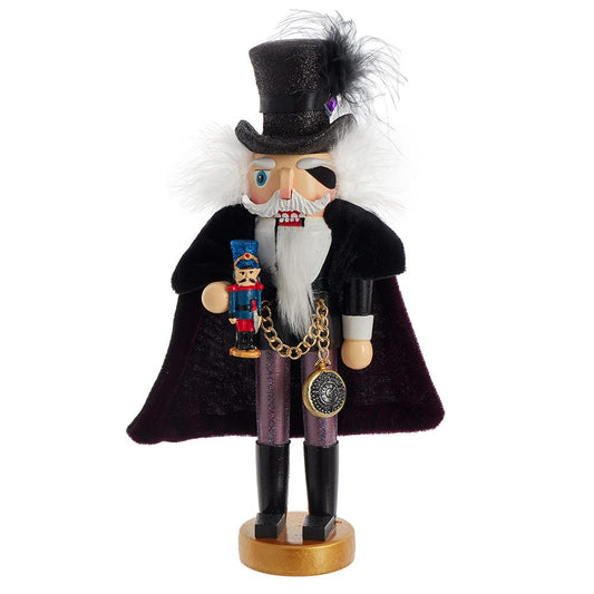 Hollywood Nutcrackers Kurt Adler Hollywood Drosselmeier Nutcracker, 12-Inch,Black