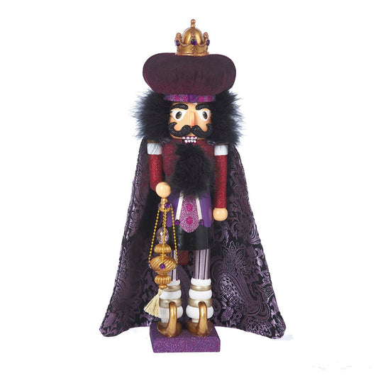 Kurt S. Adler Kurt Adler Hollywood King, 18-Inch, Purple Nutcracker