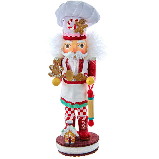 Kurt S. Adler 15-Inch Gingerbread Chef Nutcracker