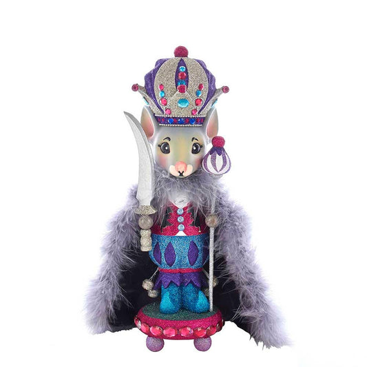 Kurt Adler HA0330 15" Hollywood Mouse King Nutcracker