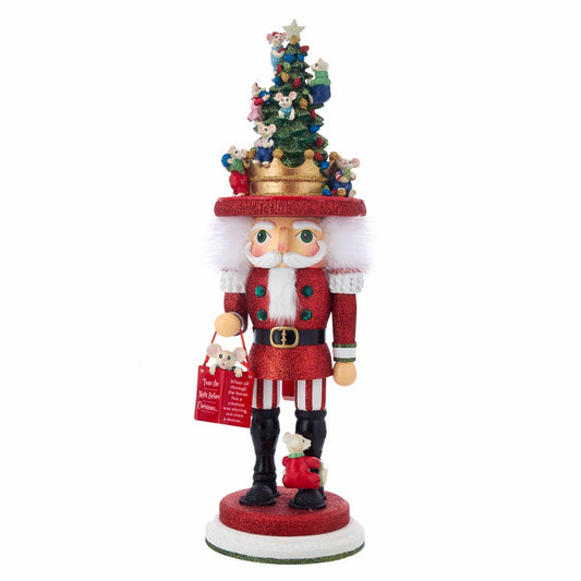Kurt S. Adler 18" Hollywood Night Before Christmas Mice Nutcracker, Red