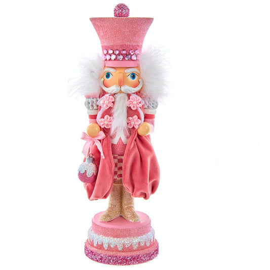 15-Inch Hollywood Pink Sweet Soldier Nutcracker