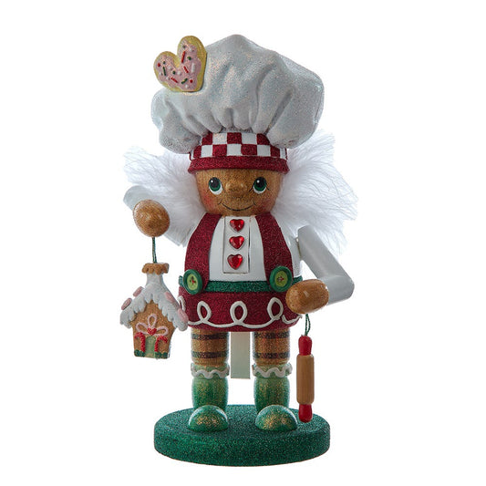 Kurt Adler 10-inch Hollywood Nutcrackers™ Gingerbread Baker Boy Nutcracker