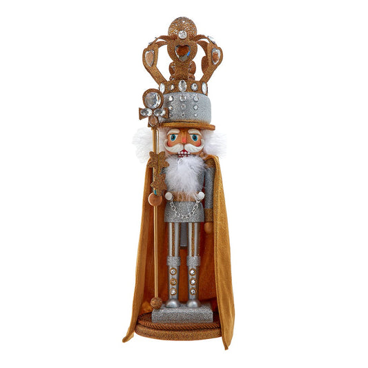 20" Hollywood™ Silver & Gold King Nutcracker | Kurt Adler