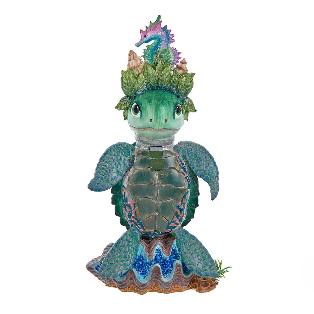16" Hollywood™ Sea Turtle Nutcracker | Kurt Adler